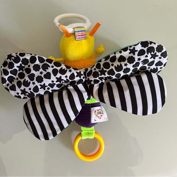 LAMAZE Colorful Butterfly Plush Sensory Toy - Picture 2 of 7